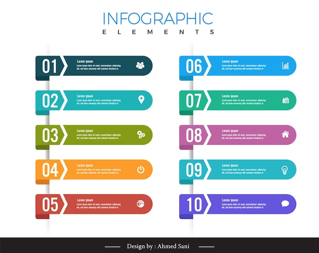 a colorful diagram with the words business information on it