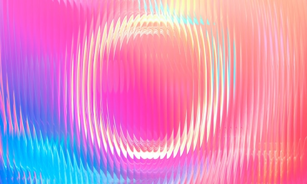 a colorful digital screen with a large number 5 on it