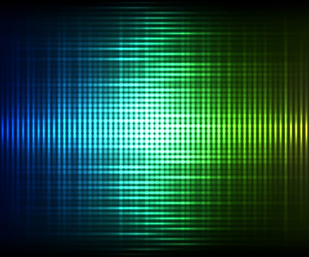 Colorful digital shining equalizer. abstract vector colorful shining background