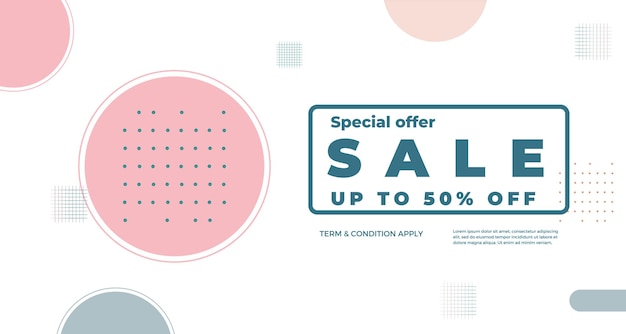 Vector colorful discount sale banner special offer composition. summer sale, cashback vector illustration