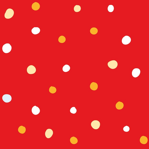 Colorful dots seamless pattern