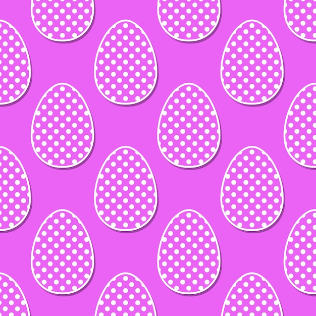 Colorful easter egg pattern with geometric shape illustration for holiday background. creative and fashion style card