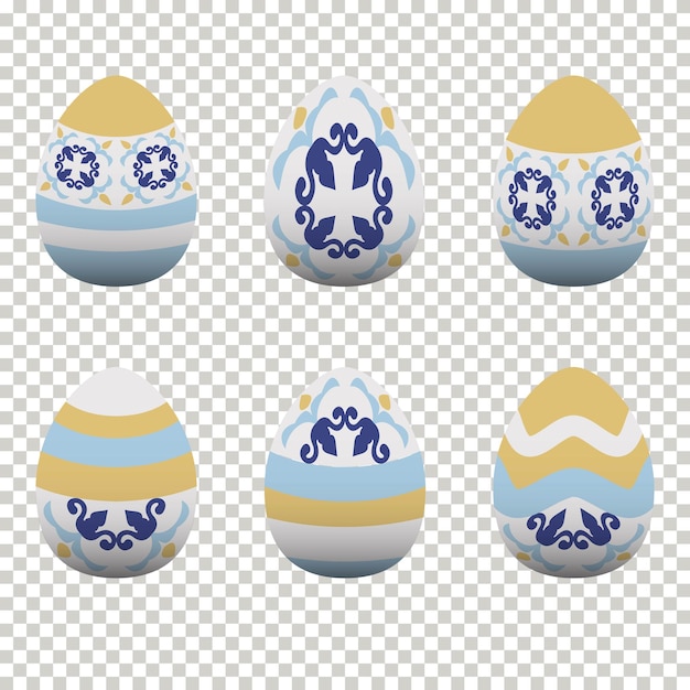 Colorful egg design In celebration of Easter Day. Vector illustration Eps10
