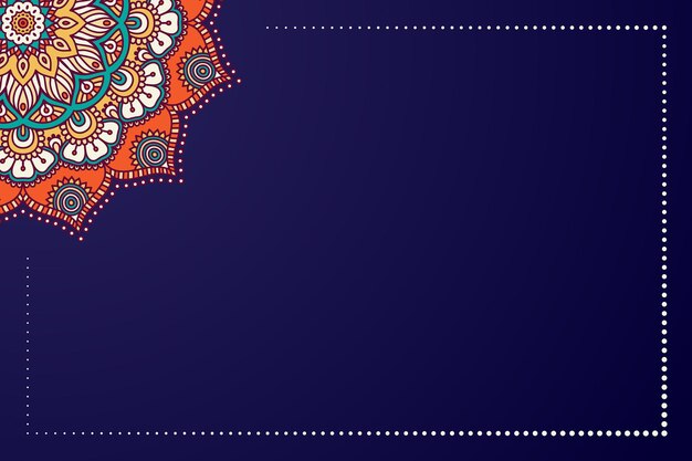 रंगीन एथनिक बैकग्राउंड