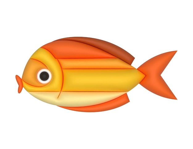 Vector colorful fish