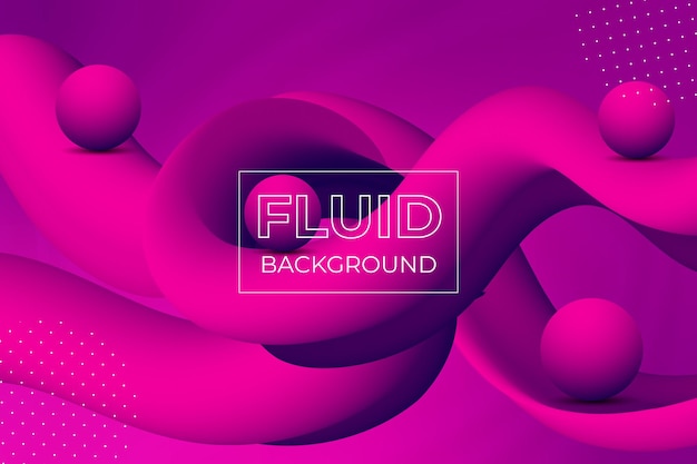 Colorful fluid gradient background