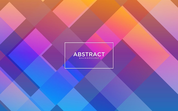 Colorful Geometric Abstract Background