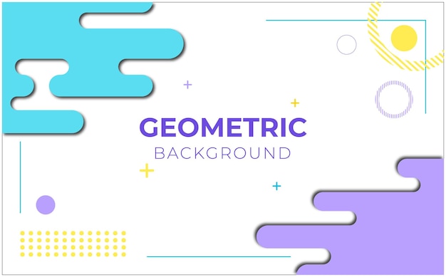 Colorful geometric background