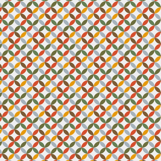 colorful geometric circles pattern background