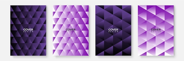 Colorful geometric cover design