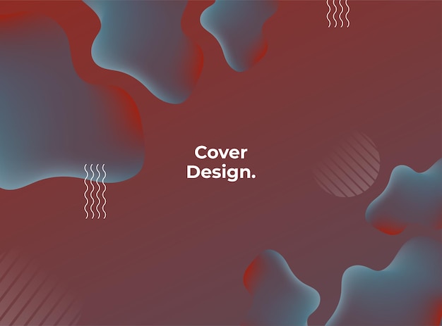 Colorful geometric cover design