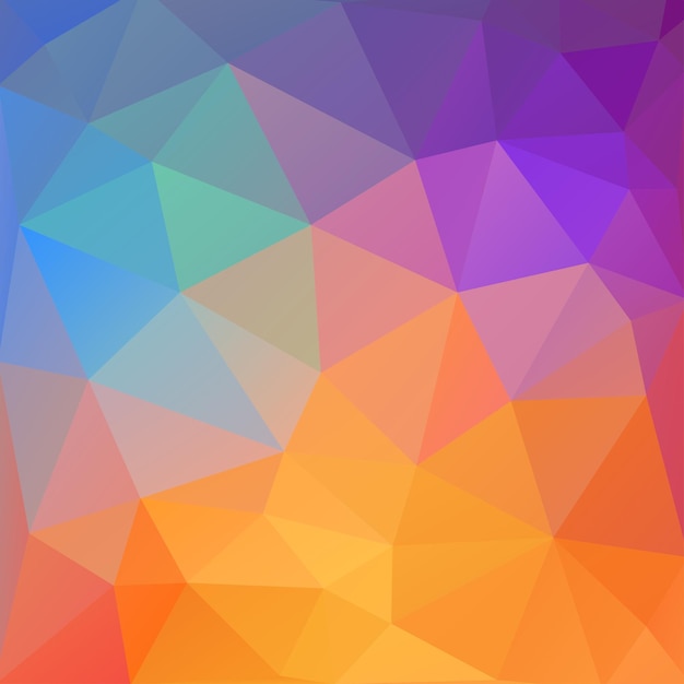 Colorful geometric modern pattern, vector illustration