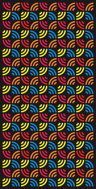 colorful geometric pattern