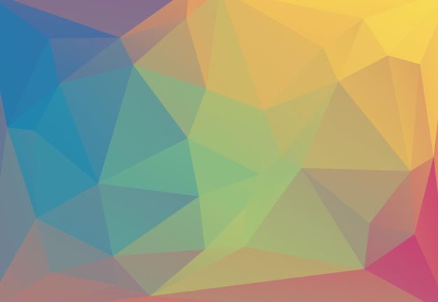 Colorful geometric polygon background