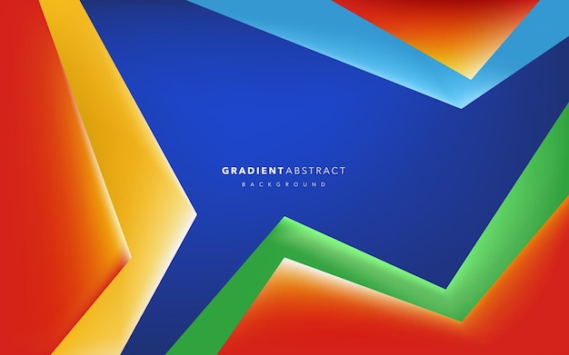 Colorful gradient abstract background design