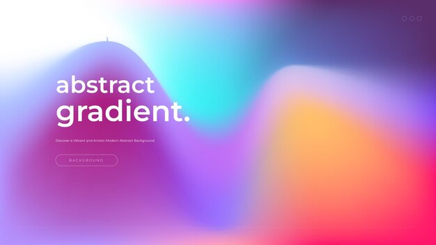Colorful gradient background abstract vibrant