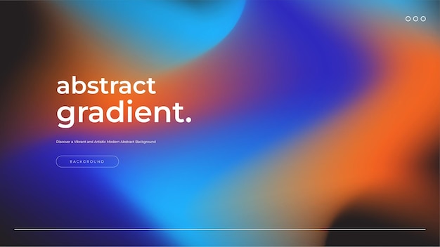 Colorful gradient background abstract vibrant