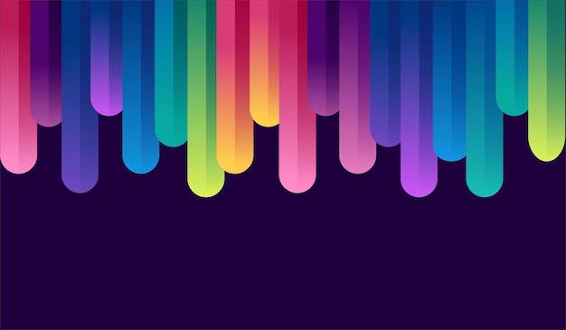 Colorful gradient background modern design