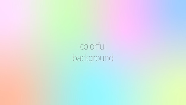 colorful gradient background