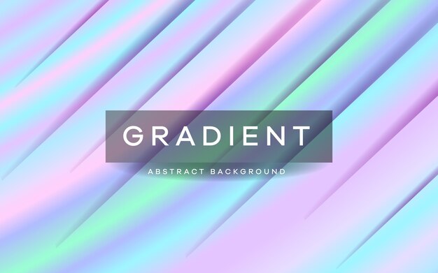 Vector colorful gradient background