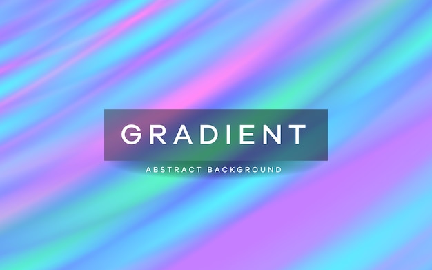 Vector colorful gradient background