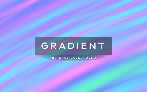 Vector colorful gradient background