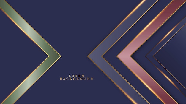 Colorful gradient geometric background design