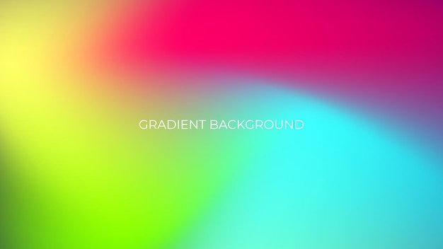 Colorful Gradient Modern Background Design