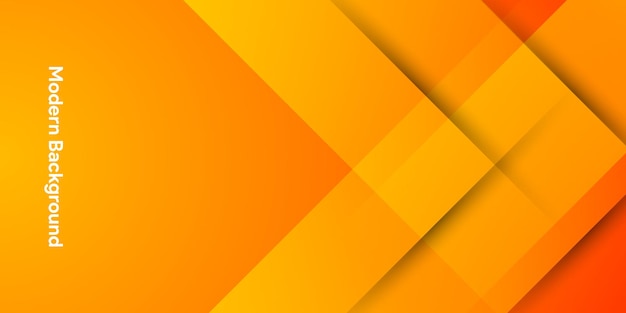 Colorful gradient orange abstract shapes background