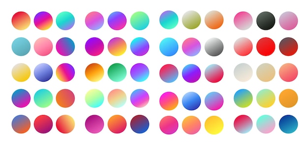 Colorful Gradient Set Collection