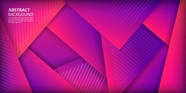 colorful gradient triangles shapes background