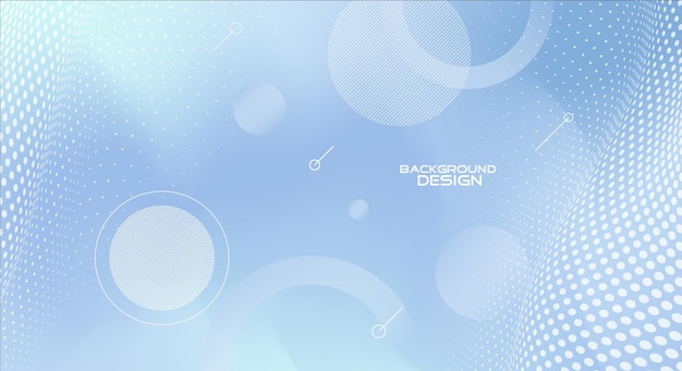 Colorful gradient wave style background design