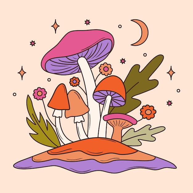 Page 2 | Mushroom illustration Vectors & Illustrations for Free ...