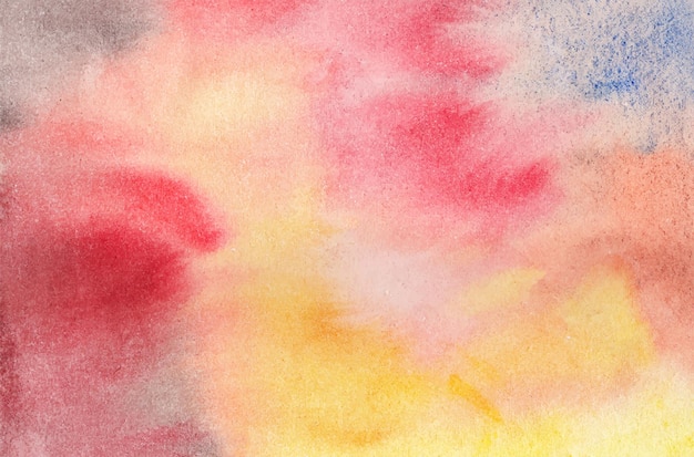 Colorful hand painted abstract watercolor grunge effect  background