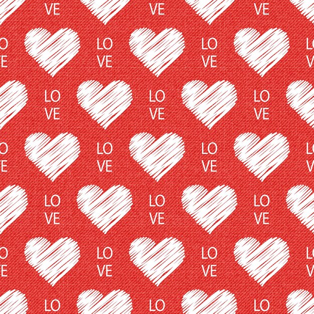 Красочный образец сердца. День Святого Валентина фон для праздничного шаблона. Креативный и роскошный стиль иллюстрации