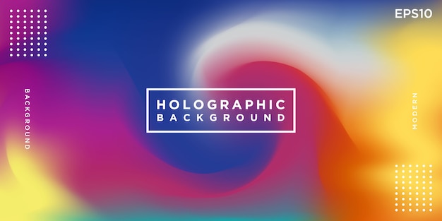 Colorful holographic abstract background