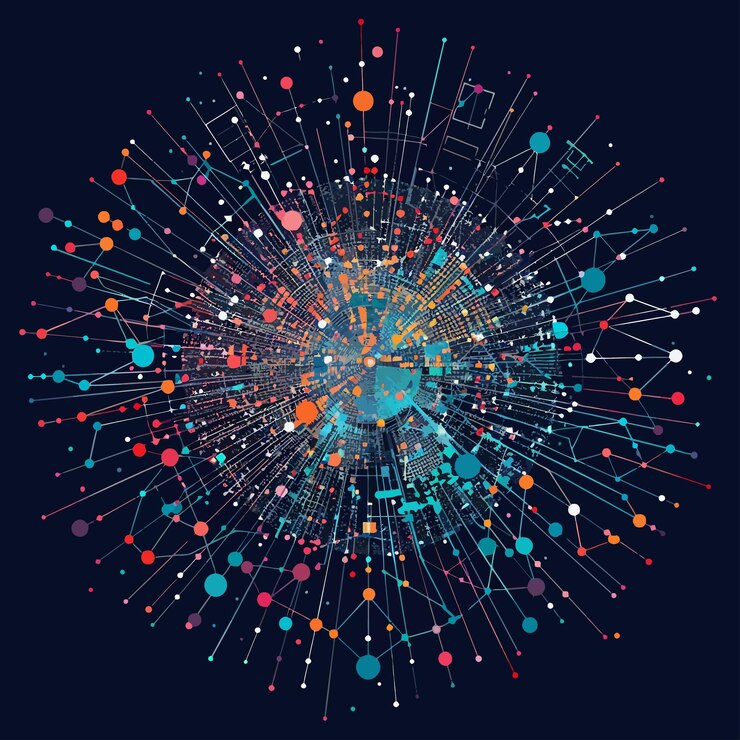 Vector a colorful illustration of a globe with the words quot x quot on it