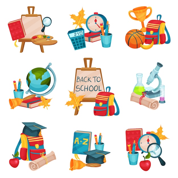 Vector colorful   illustration  on white background.