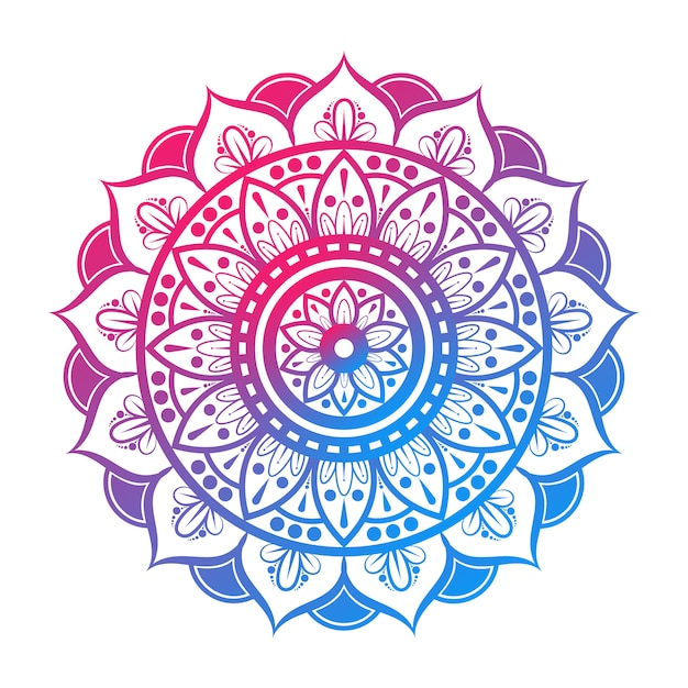 Colorful Indian Mandala