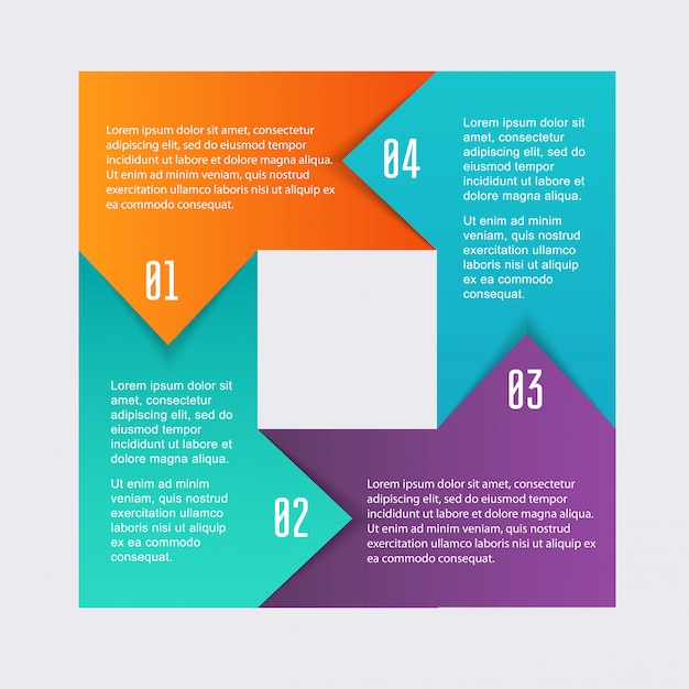 красочная информационная графика для ваших бизнес-презентаций.