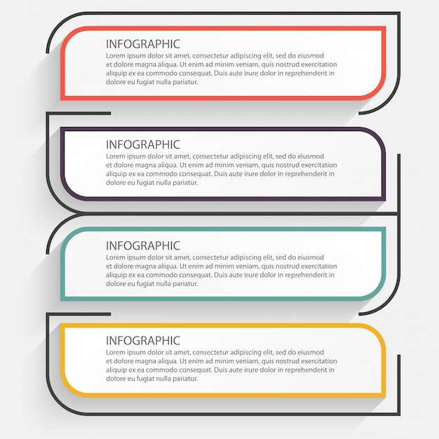 colorful info graphics