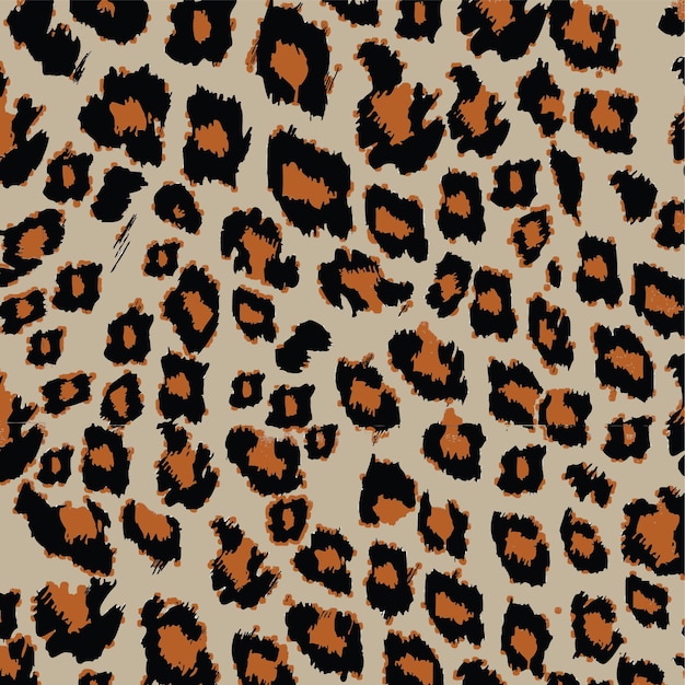 Vector colorful leopard seamless pattern. abstract animal skin leopard design. jaguar, leopard, cheetah, pa