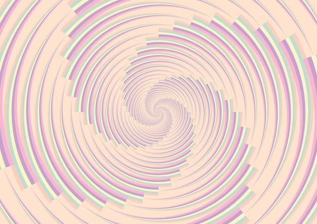 Colorful line swirl pattern background