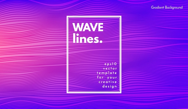 Colorful liquid background with wave fluid shapes