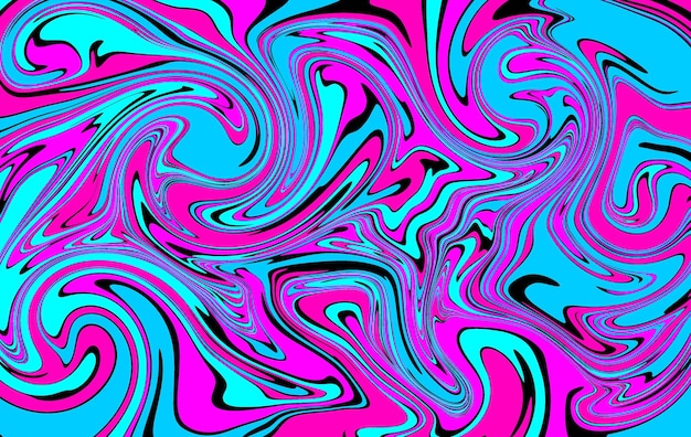 Colorful liquid background