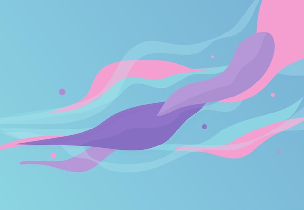 Colorful liquid gradient abstract background