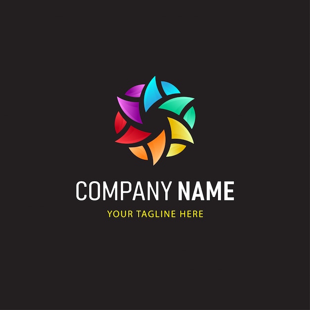 Colorful Logo  Abstract And Gradient Style