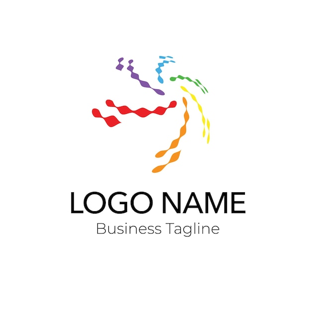 Vector colorful logo design business template collection