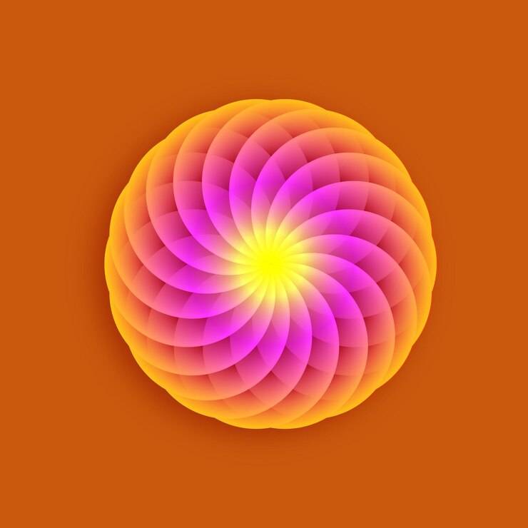 वेक्टर colorful lotus flower of life sacred geometry indian flowers symbol of harmony and balance logo
