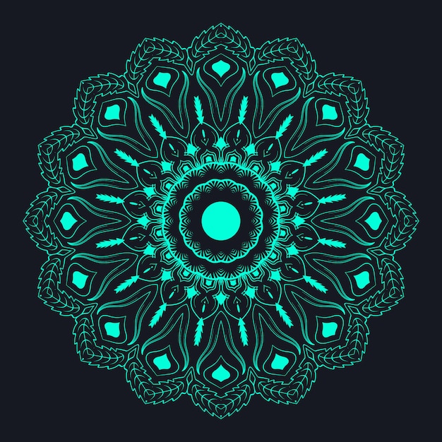 colorful  luxury arabesque